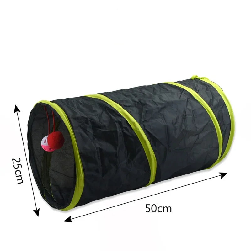 Interactive Cat Tunnel – Multi-Path Play for Endless Fun! - Pet Bliss