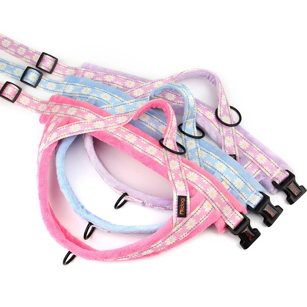Daisy Padded Harness – Bloom with Every Walk 🌼 - Pet Bliss