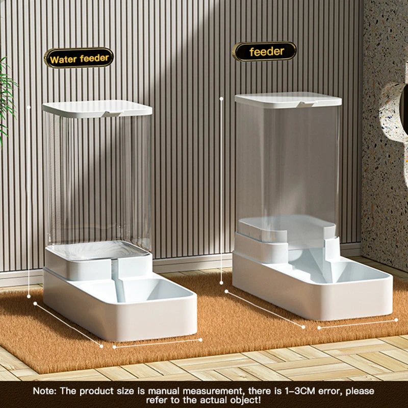 Automatic Food & Water Dispenser – Effortless Feeding, All Day Long - Pet Bliss