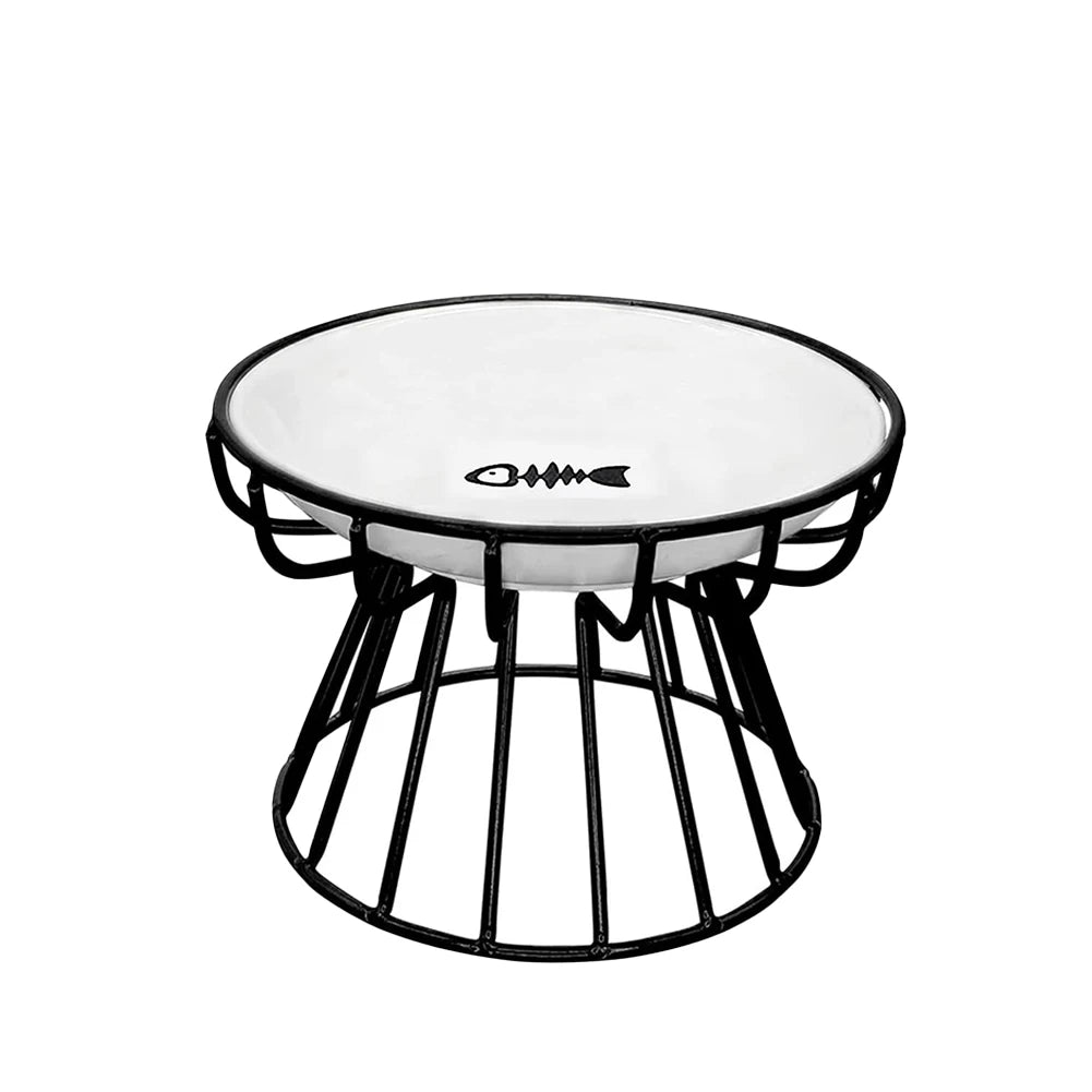 Elevated Ceramic Pet Bowl – Eat in Style, Digest with Ease - Pet Bliss