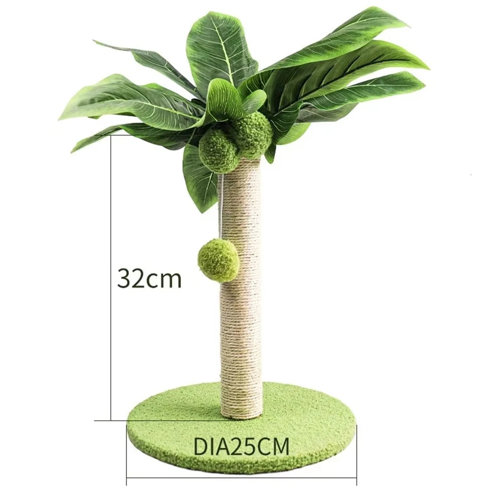 Palm Tree Cat Scratcher – Scratch, Climb, and Chill in Style 🌴 - Pet Bliss