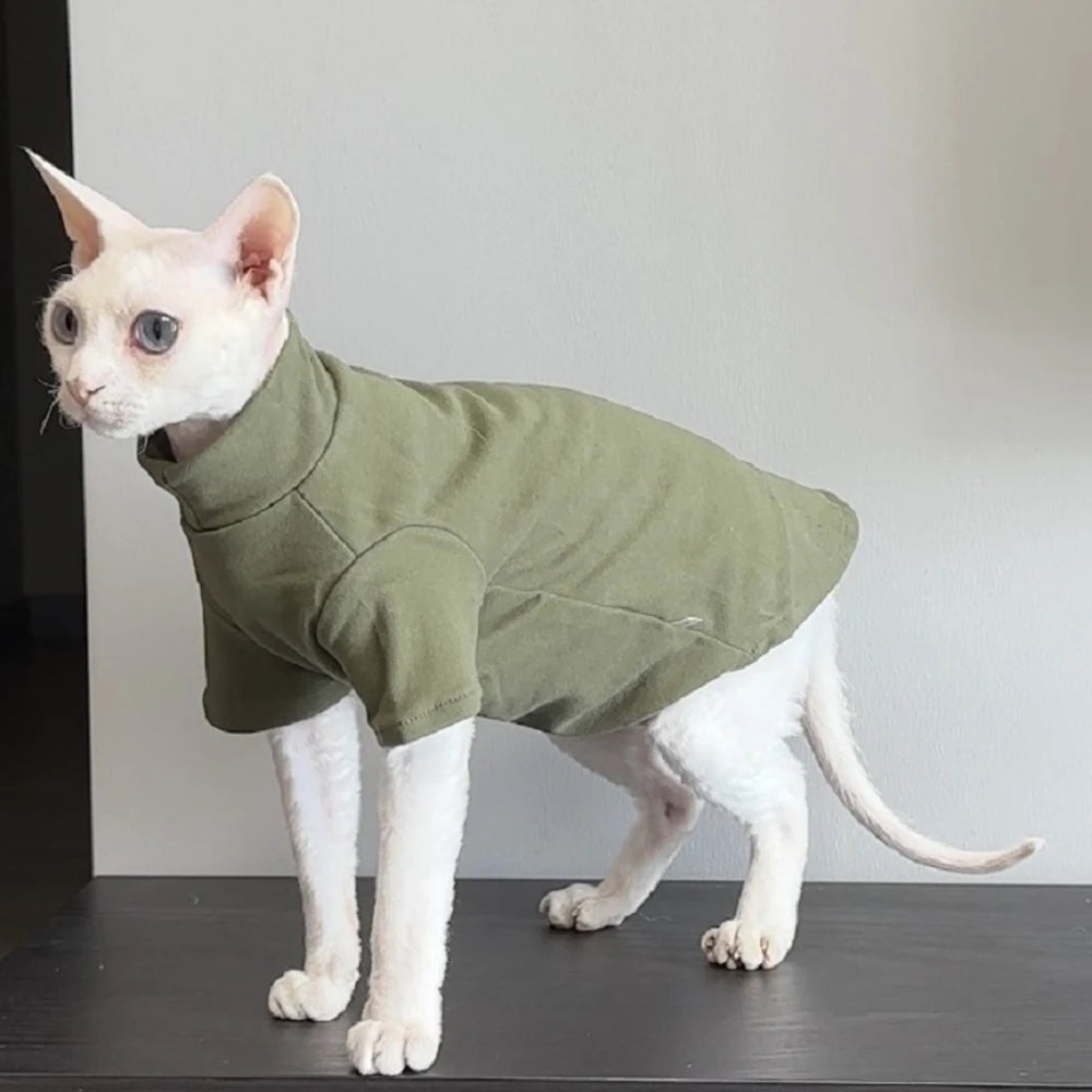 🧶 Sphynx Cat Sweater – Cozy Comfort for Hairless Hoomans! - Pet Bliss