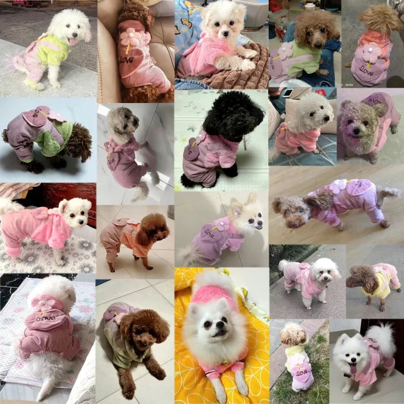 πΈ Adorable "Love" Pet Onesie Pajamas πΈ - Pet Bliss
