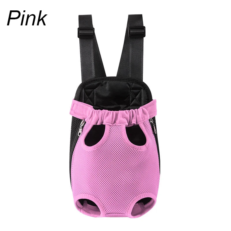 Front-Facing Pet Carrier Backpack – Stylish Comfort for Adventures - Pet Bliss