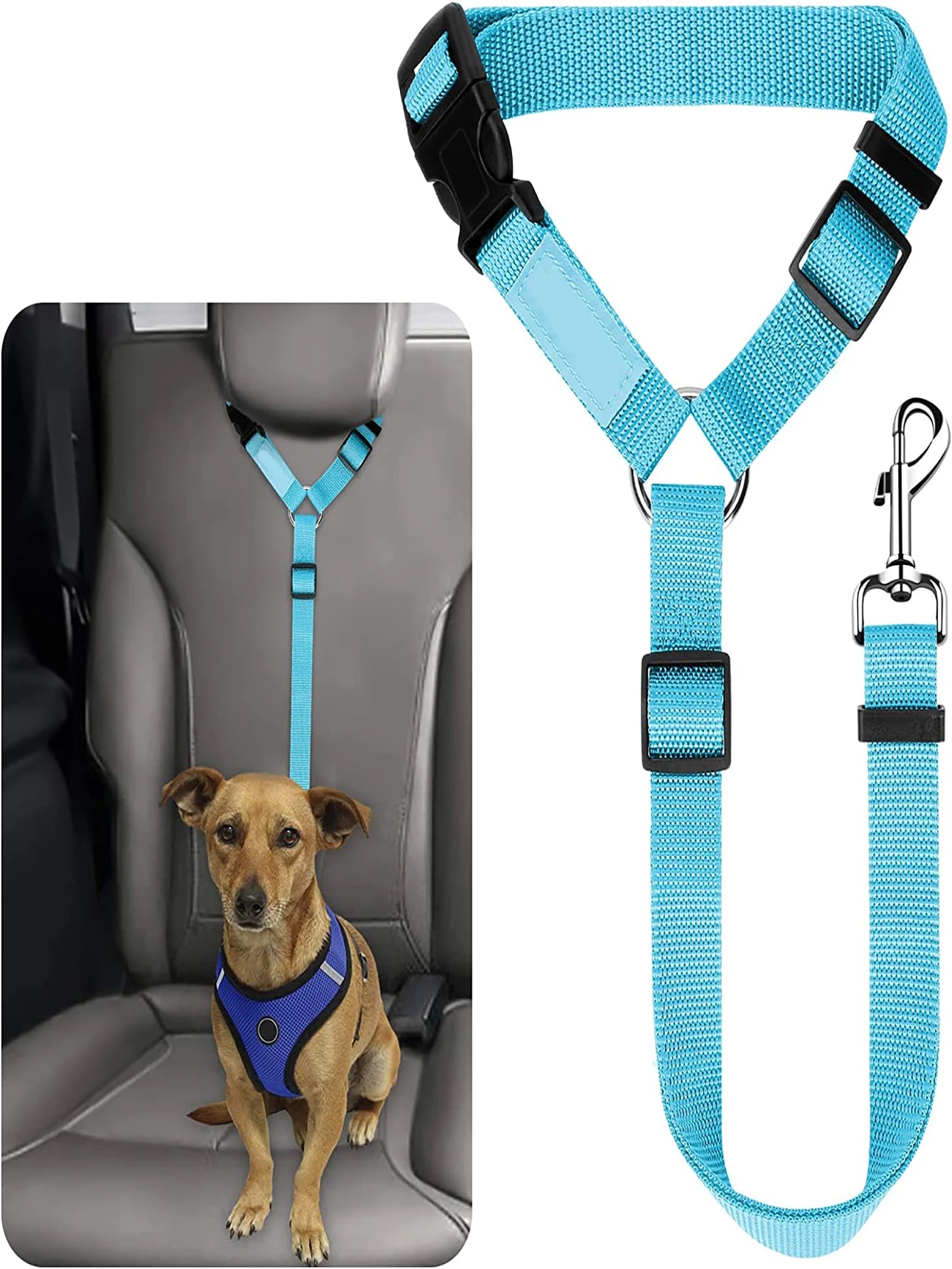 Dog Seat Belt – Ultimate Safety & Comfort for Your Pup! - Pet Bliss