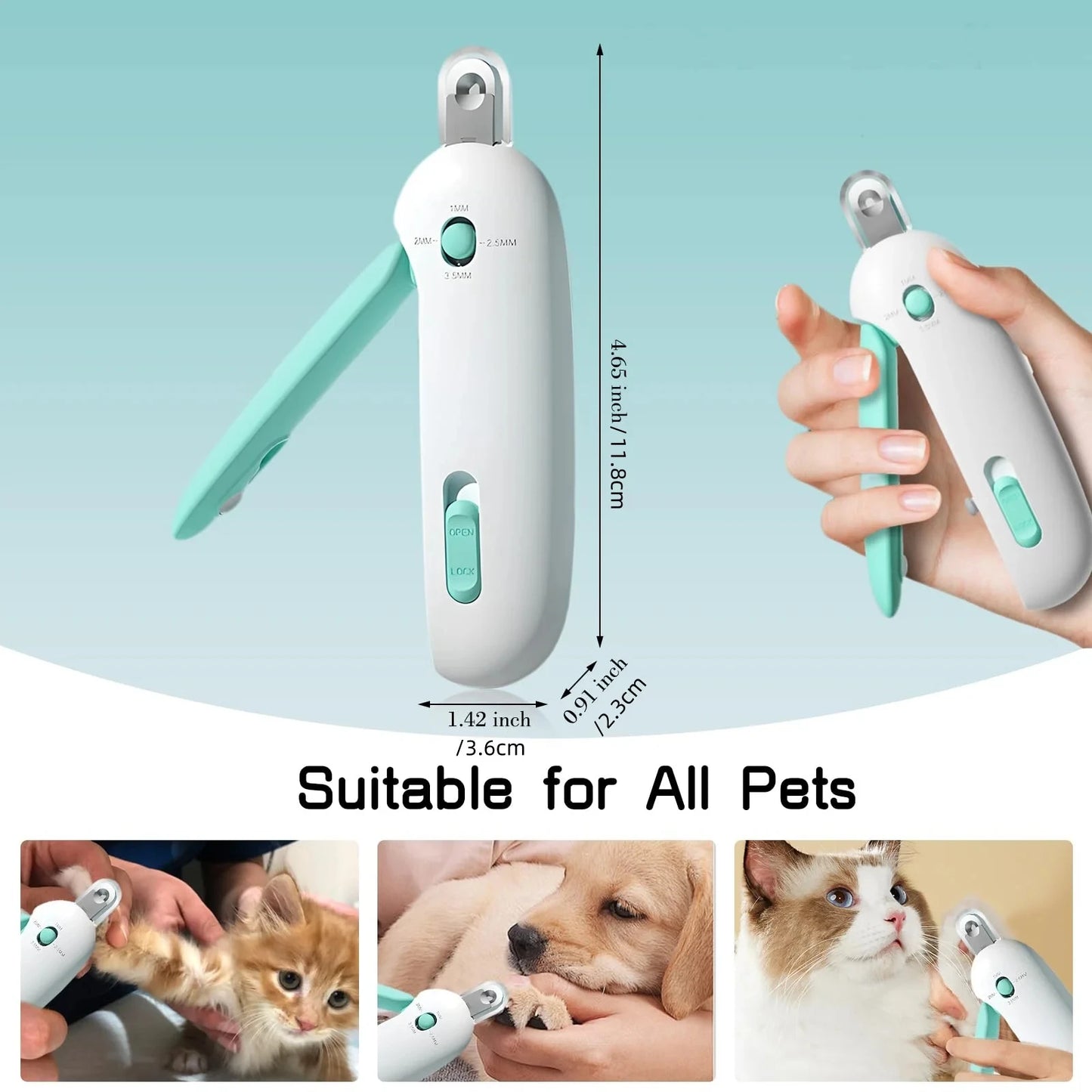 Pet Nail Clippers – Safe & precise trimming ✂️ - Pet Bliss