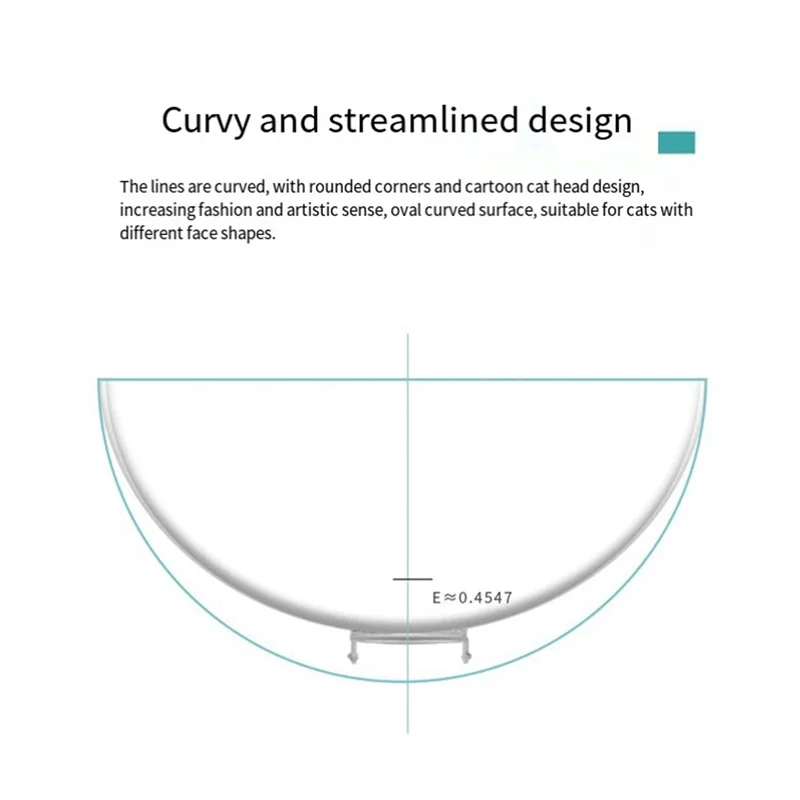 Tilted Cat Ear Bowl Set – Cute, Comfy, and Clean - Pet Bliss