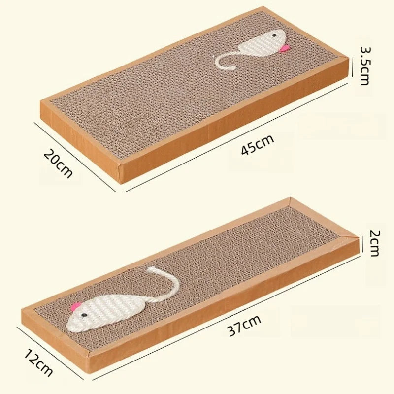 Mouse-Themed Cat Scratcher – Play, Scratch & Protect Your Furniture! - Pet Bliss