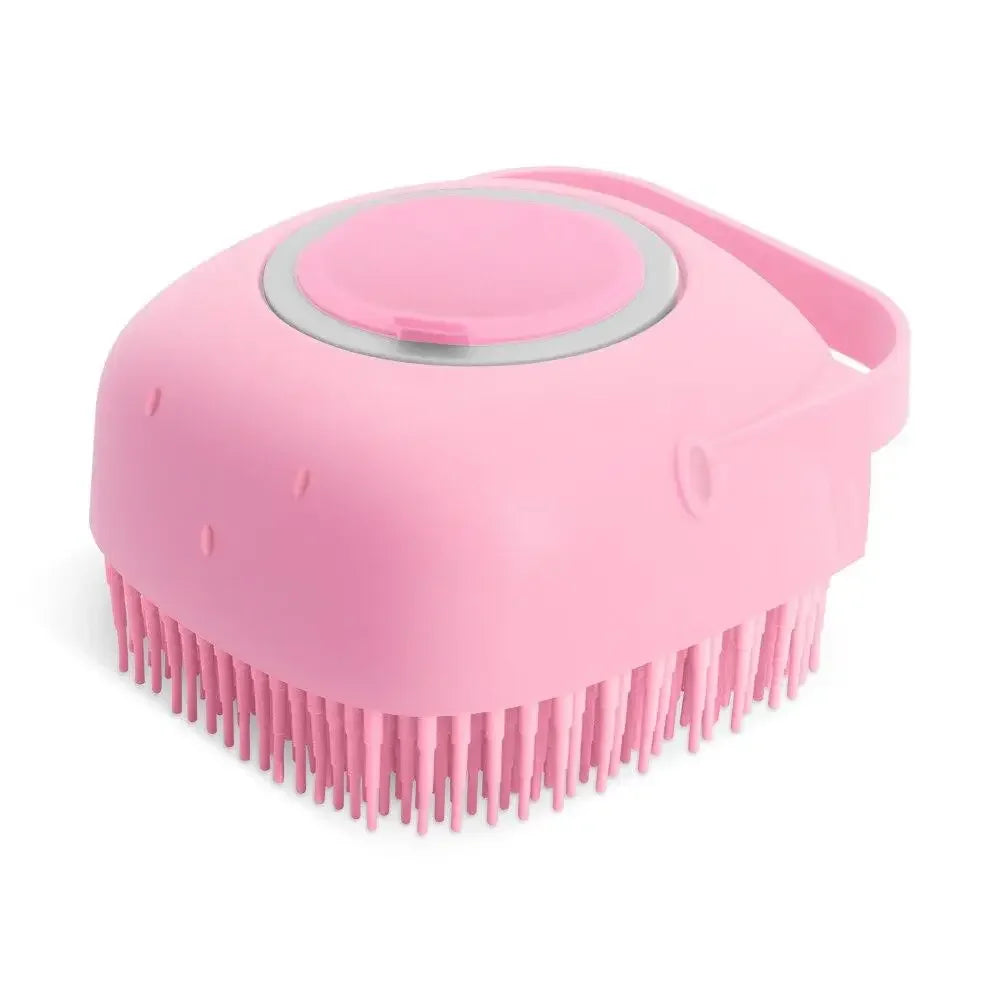 2-in-1 Pet Bath Brush & Shampoo Dispenser – Ultimate Grooming for Dogs & Cats!🛁 - Pet Bliss