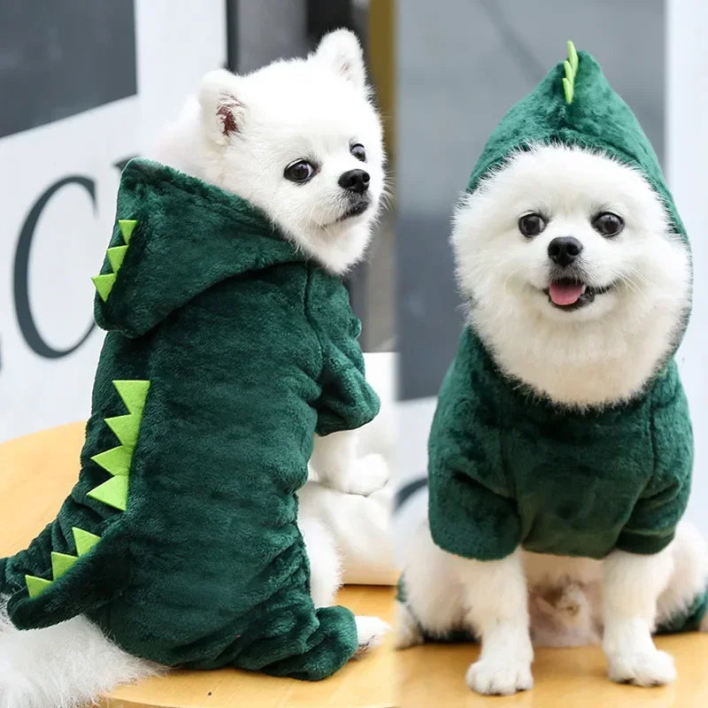 Dinosaur Pet Pajamas - Cozy & Adorable Sleepwear for Your Pets! - Pet Bliss