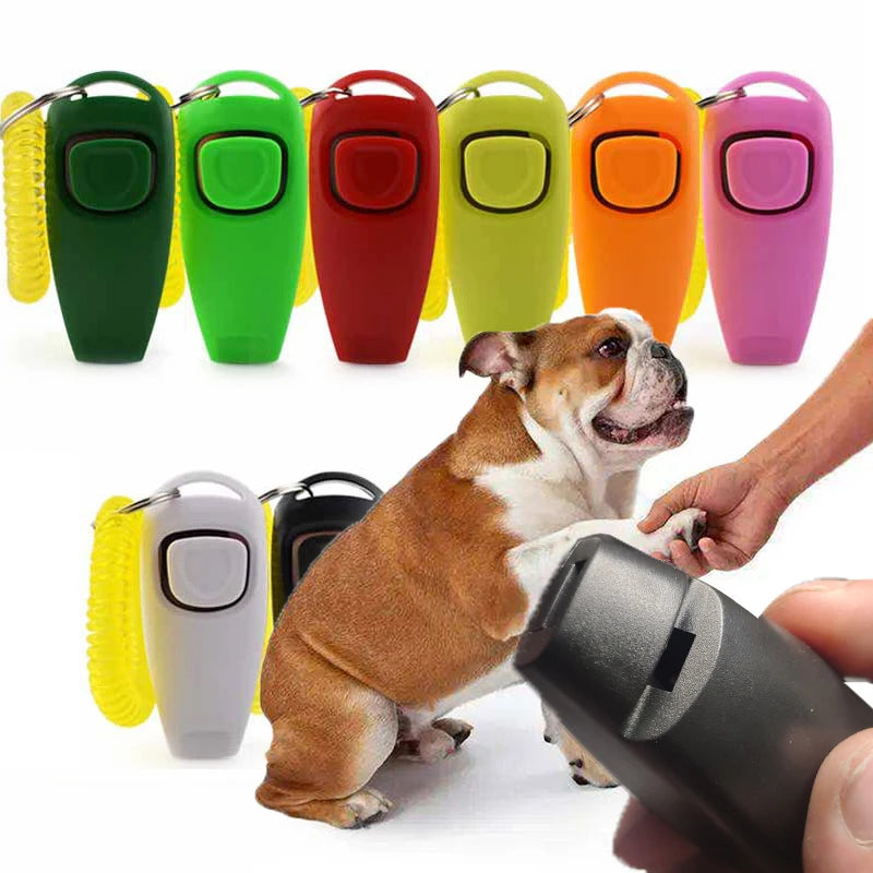 Dog Training Clicker & Whistle – Train Smarter, Not Harder 🎯🐶 - Pet Bliss