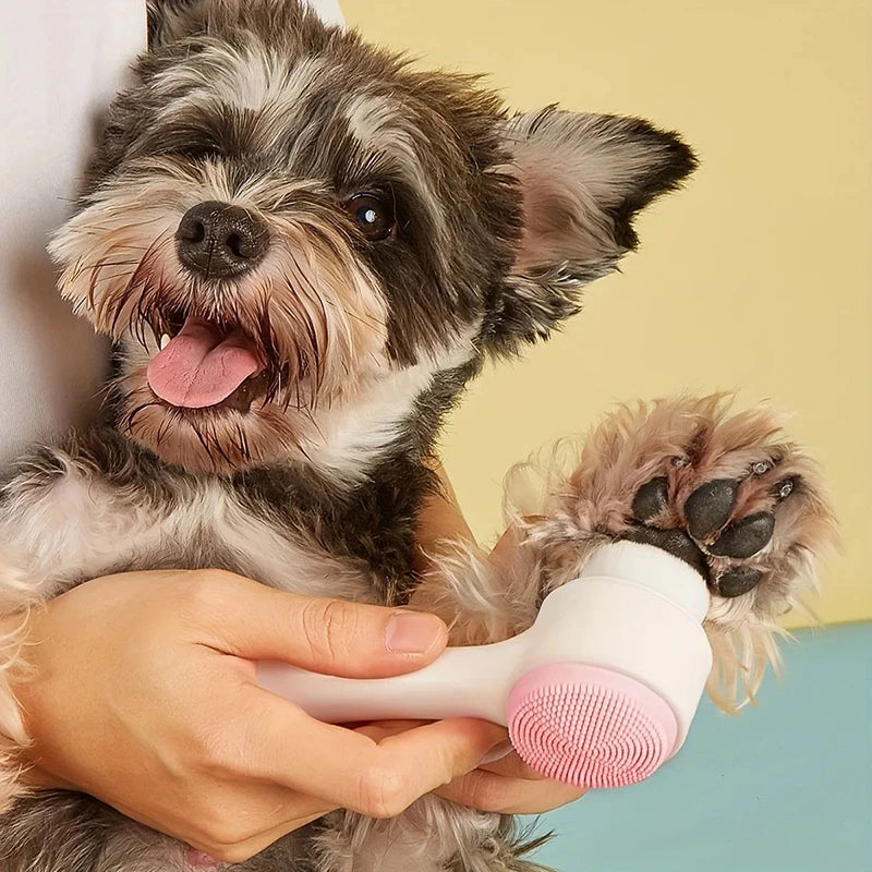 Pet Paw Cleaner Brush – Gentle & Effective Cleaning! - Pet Bliss