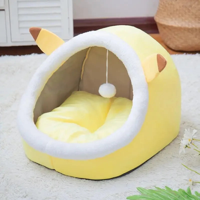 Cozy Cat Cave Bed – Warm, Comfy & Private! 🏠🐾 - Pet Bliss