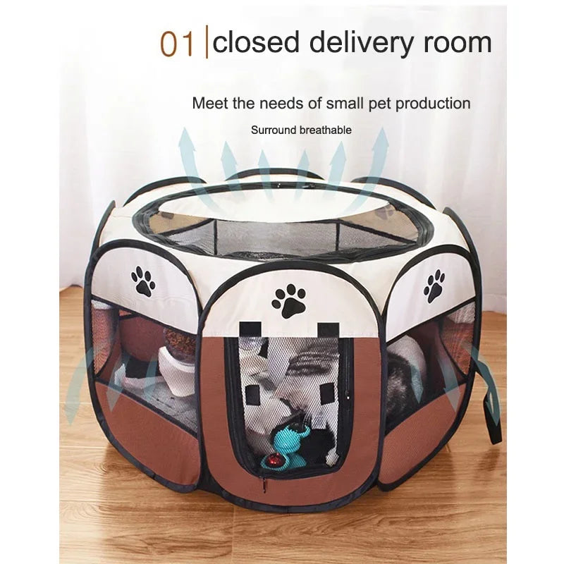 Portable Pet Playpen ๐๏ธ Spacious, Safe & Travel-Friendly! - Pet Bliss