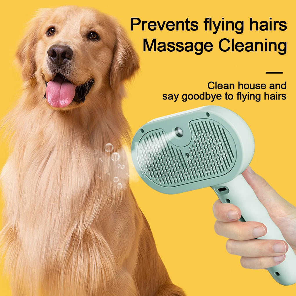 FurSpa Steam Grooming Brush - Pet Bliss
