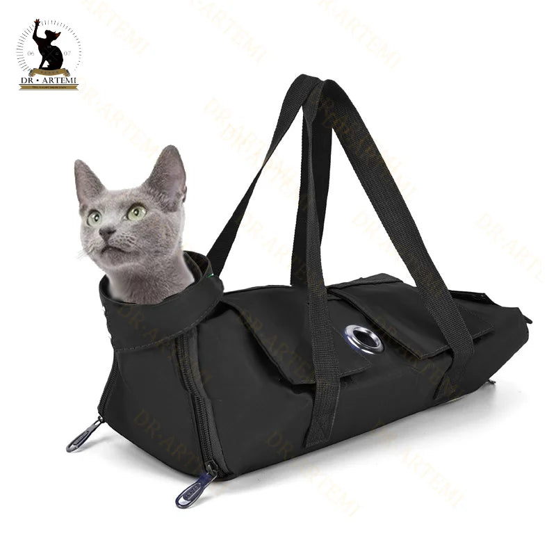 Cat Grooming Bag – Stress-Free Grooming & Care! ✂️🛁 - Pet Bliss