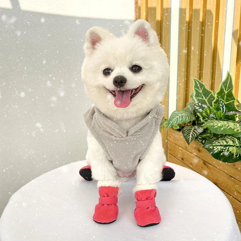 Cozy Anti-Slip Dog Boots (Set of 4) - Pet Bliss