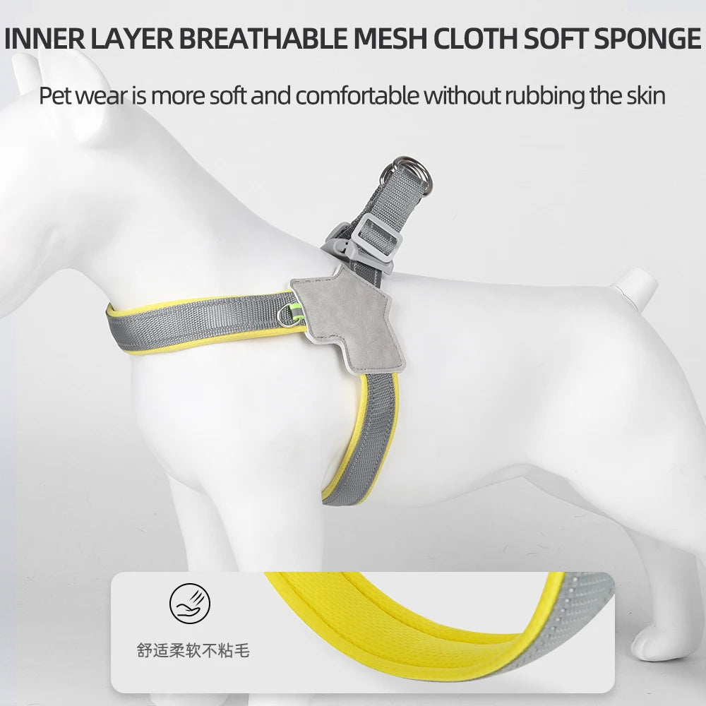 Reflective Dog Harness โ Control Meets Comfort ๐ฆฎ - Pet Bliss