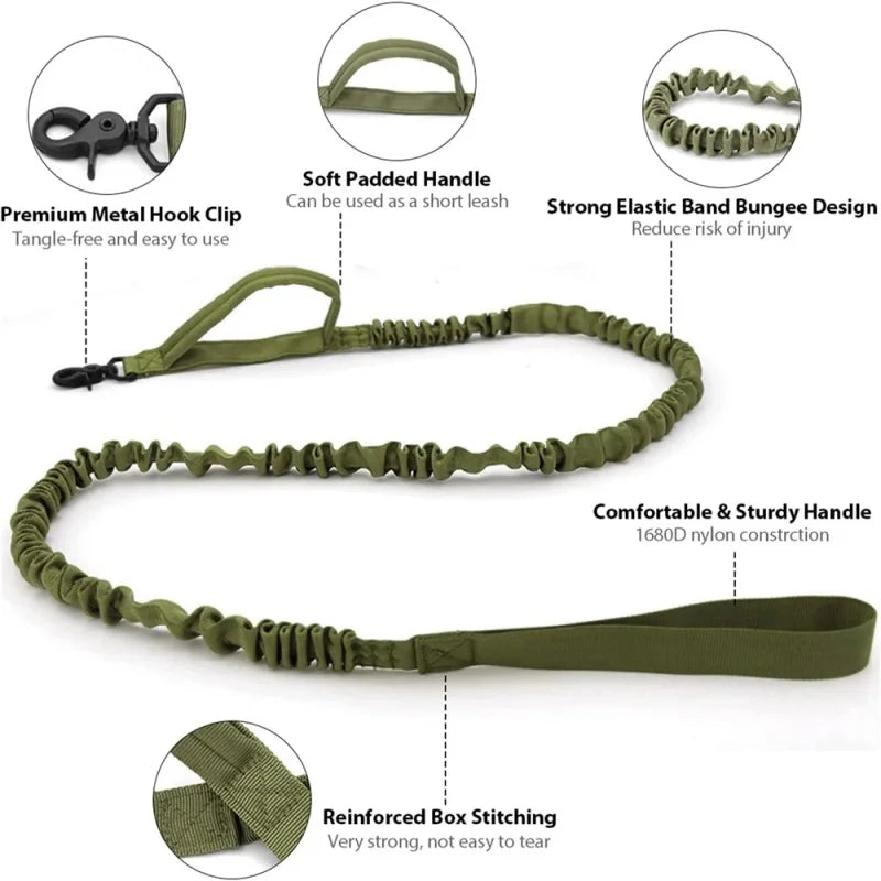 Tactical Dog Collar & Leash Set – Strength Meets Comfort - Pet Bliss
