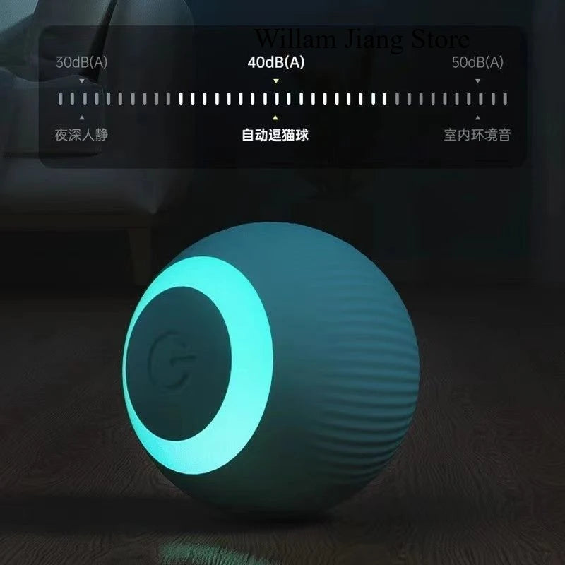 Automatic LED Cat Ball - Pet Bliss