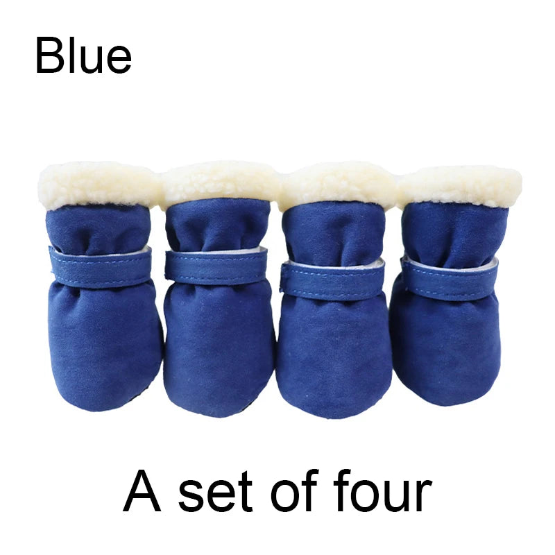 Cozy Anti-Slip Dog Boots (Set of 4) - Pet Bliss