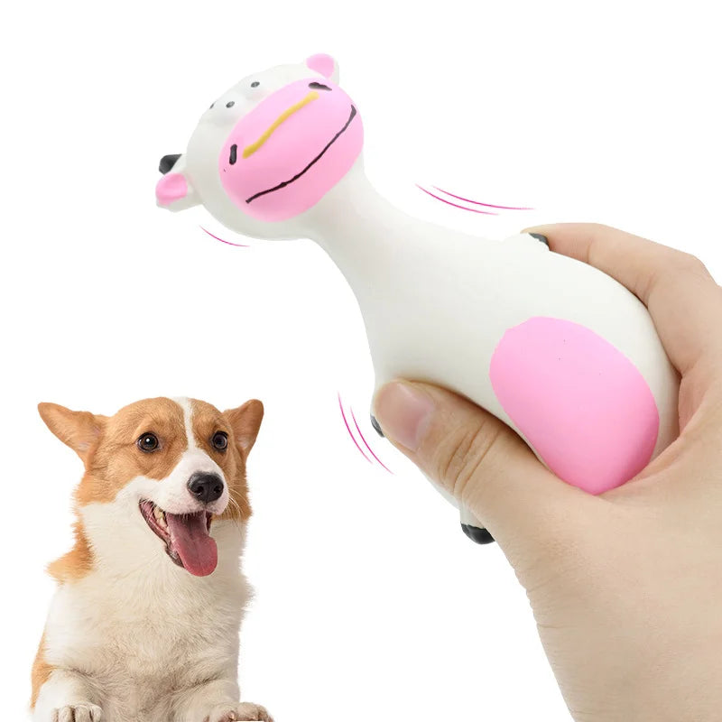 Squeaky Animal Dog Toy – Fun & Engaging Playtime - Pet Bliss