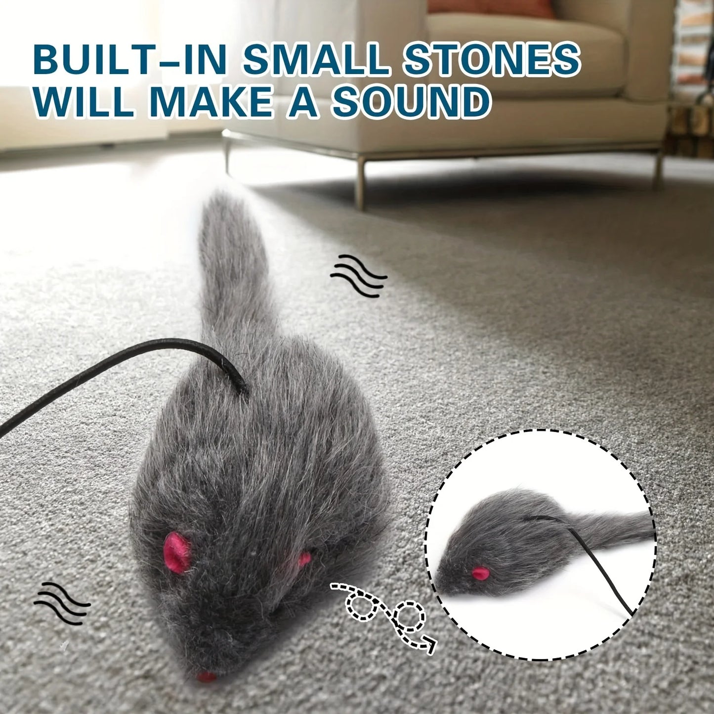 Interactive Hanging Cat Toy with Adjustable Bungee 🐭 - Pet Bliss
