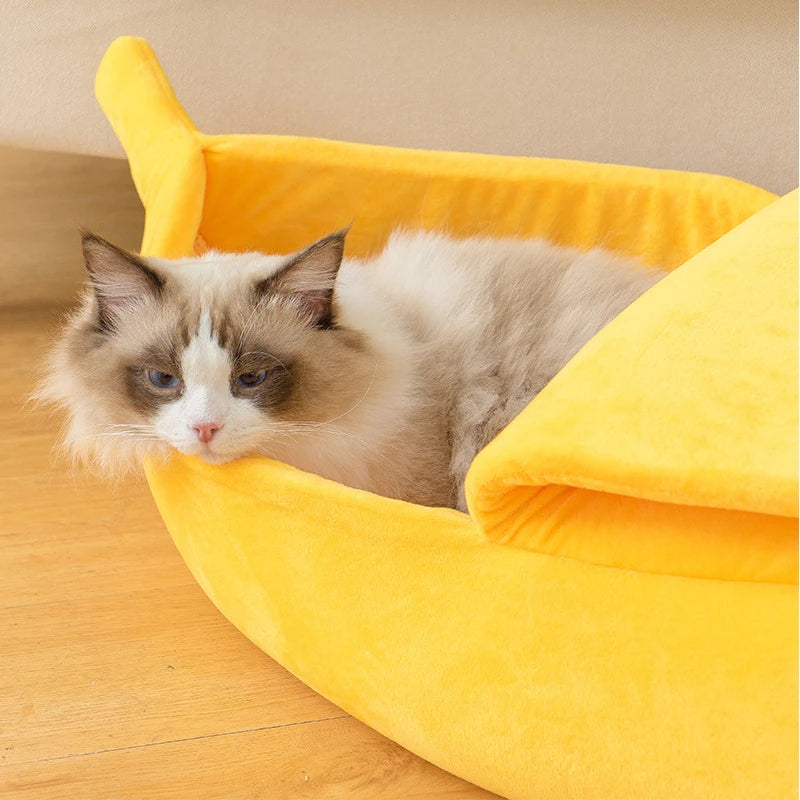 Banana Pet Bed – Cozy, Comfy, and Totally Appeeling - Pet Bliss