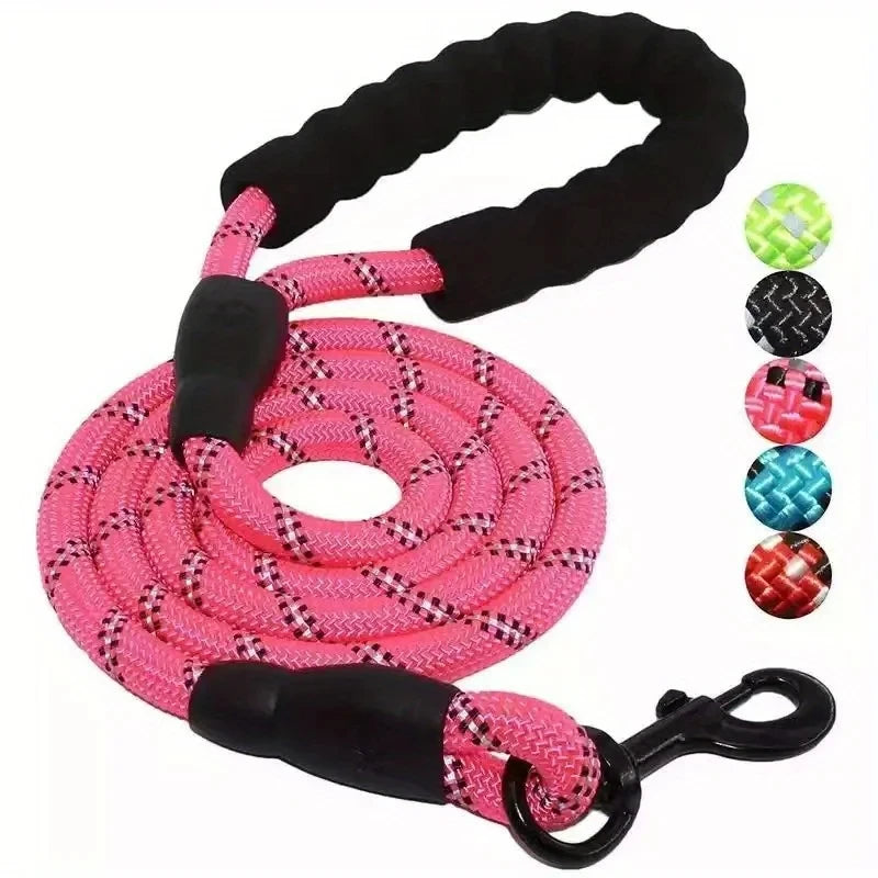 Heavy-Duty Rope Leash – Strong Grip, Smooth Walks - Pet Bliss