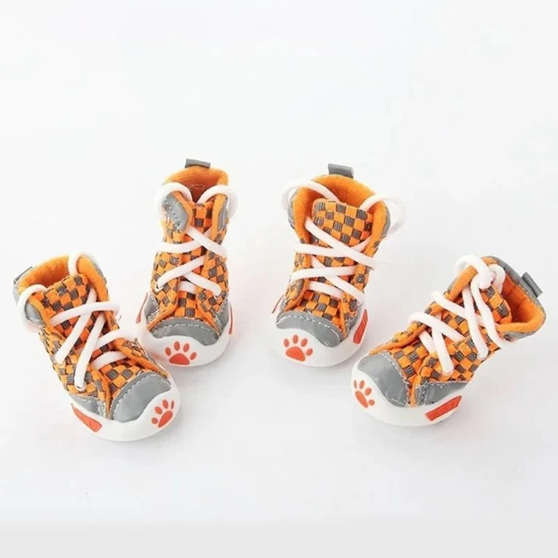 Breathable Mesh Dog Sneakers – Stylish Summer Paw Protection - Pet Bliss