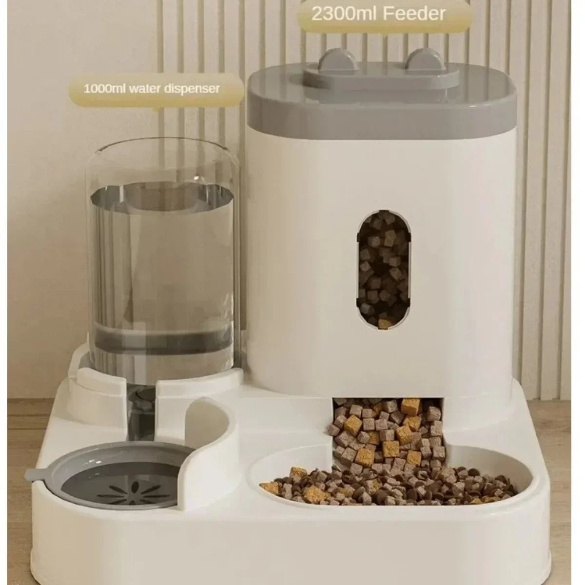 3-in-1 Pet Feeding Station – Smart, Sleek & Spill-Free - Pet Bliss