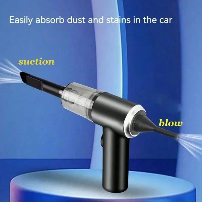 Mini Handheld Wireless Vacuum Cleaner – Powerful & Portable Cleaning for Car and Home! - Pet Bliss