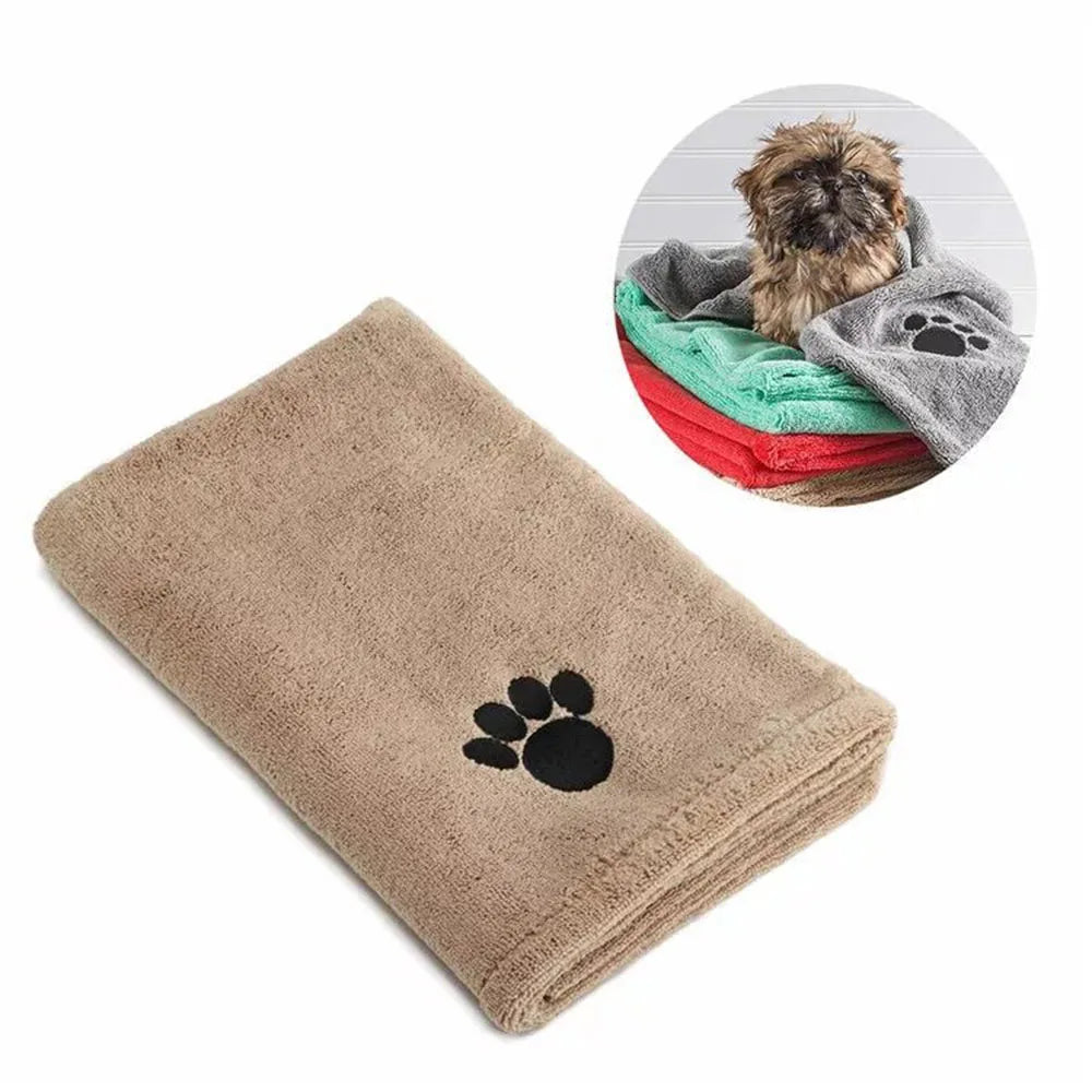 Super Absorbent Pet Towel – Keep Your Furry Friend Dry & Cozy - Pet Bliss