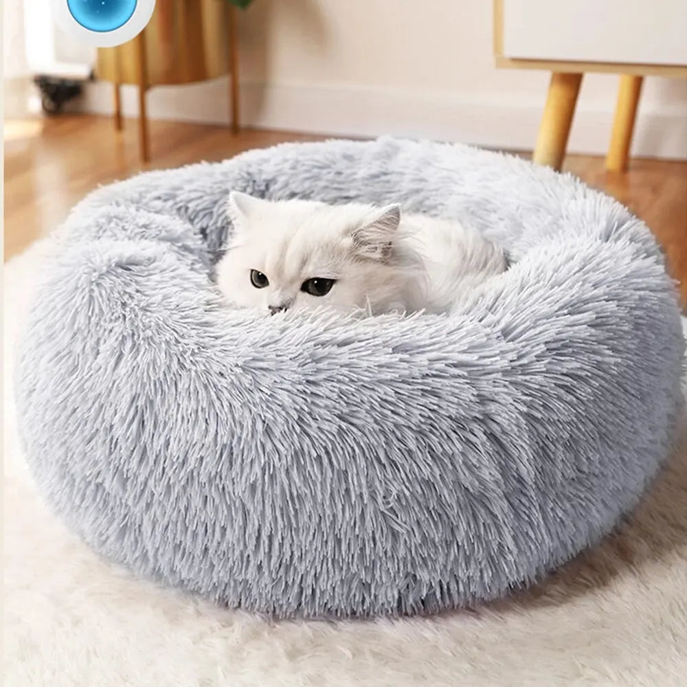 Ultra-Plush Calming Pet Bed – The Coziest Sleep Haven! - Pet Bliss