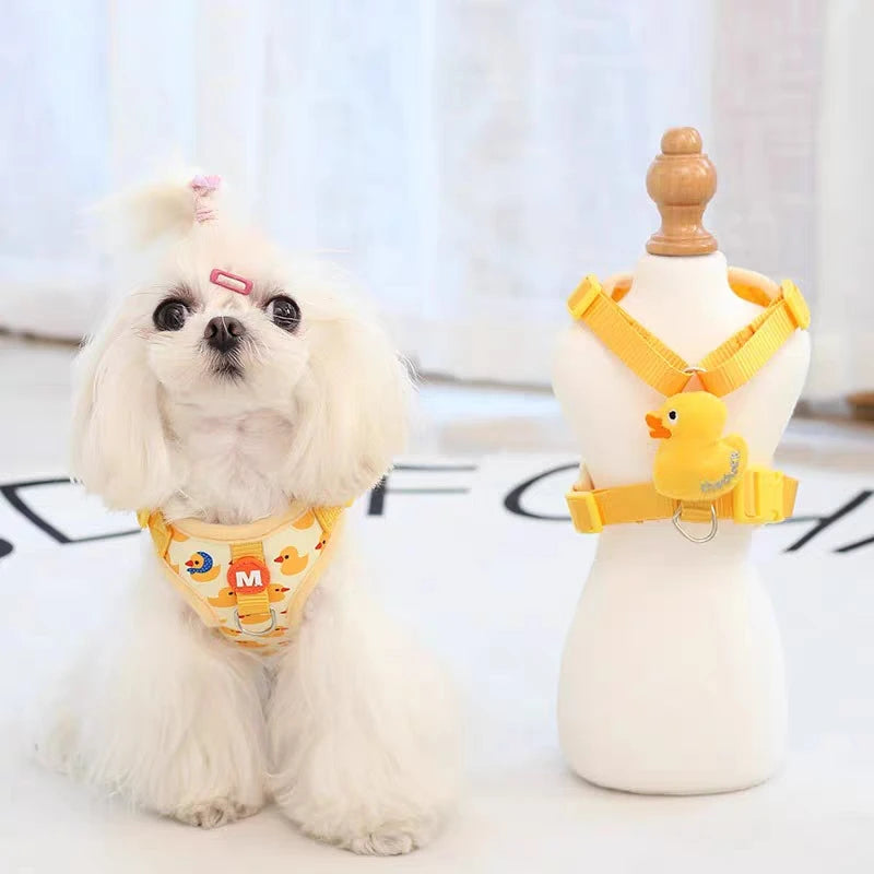 Duck Harness & Leash Set – Bright, Breezy, and Built for Fun - Pet Bliss