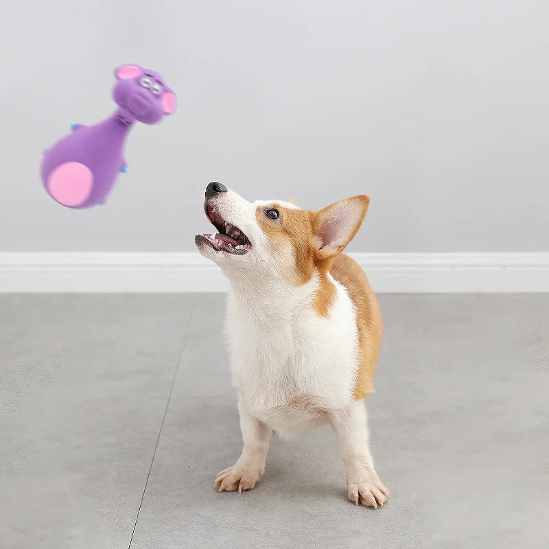 Squeaky Animal Dog Toy – Fun & Engaging Playtime - Pet Bliss