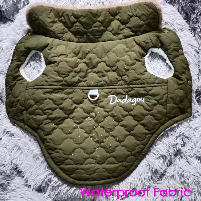 Luxury Quilted Winter Coat – Warmth with a Touch of Class - Pet Bliss