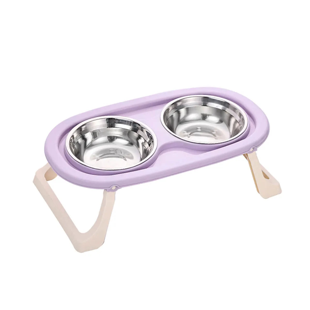 Elegant Tilted Bowl Set – Dining Redefined for Cats - Pet Bliss