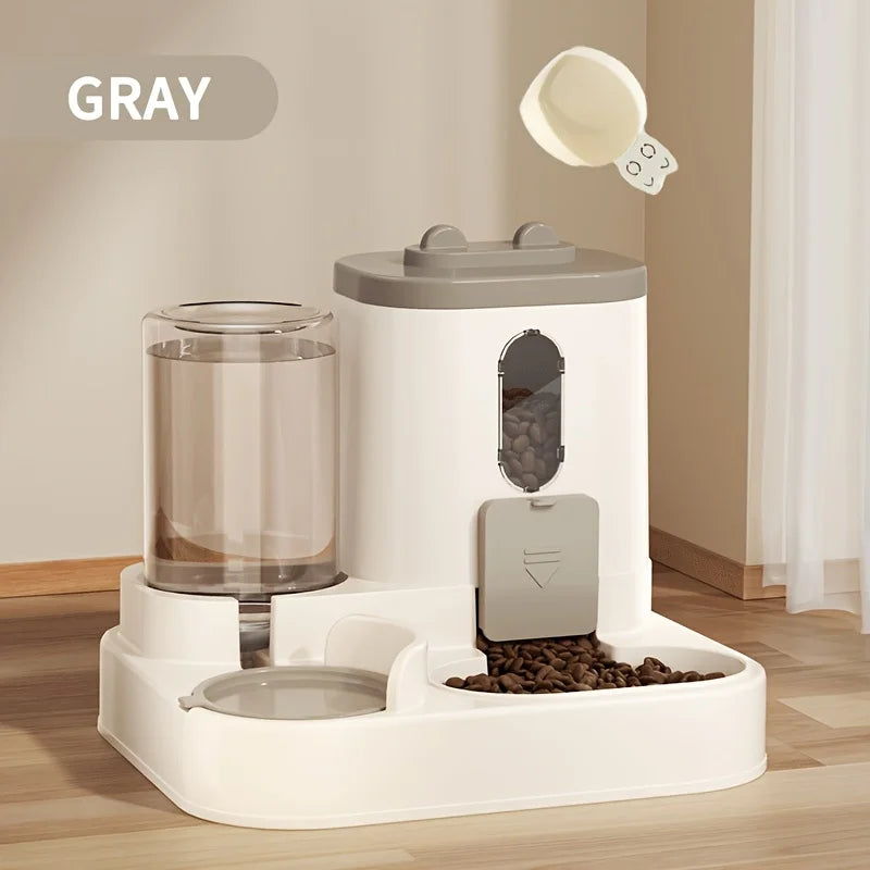 Automatic Pet Feeder & Water Dispenser – Hassle-Free Mealtime for Your Furry Friends! - Pet Bliss