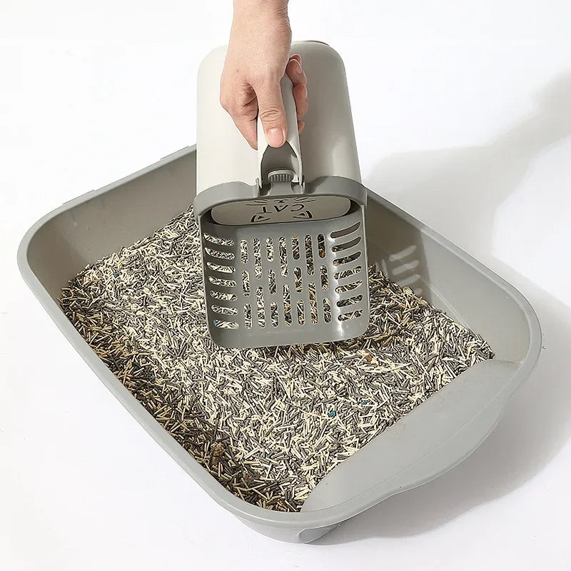 2-in-1 Litter Scooper with Waste Storage – Hassle-Free Cleanup! - Pet Bliss