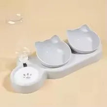 3-in-1 Pet Bowl Feeding Station – Cute, Smart, and Spill-Free - Pet Bliss