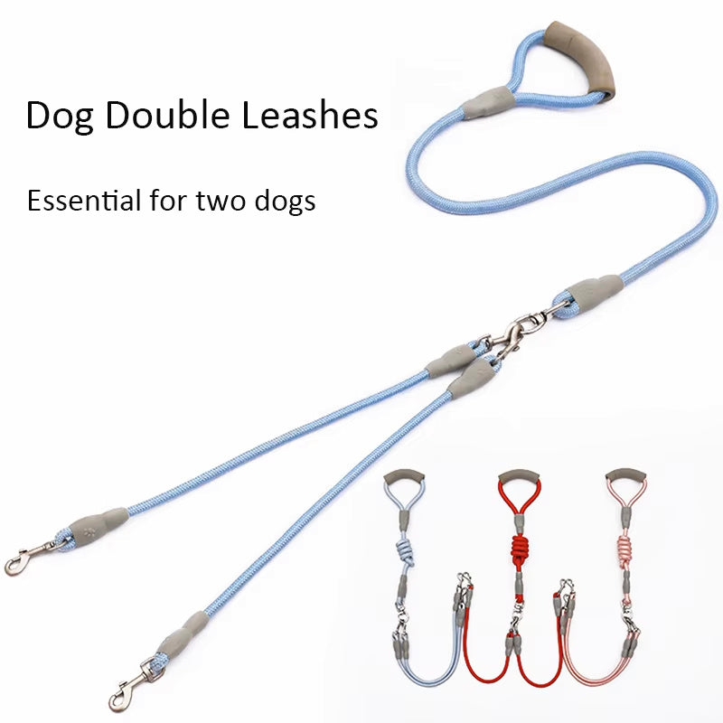 Double Dog Leash – Walk Two Dogs with Zero Hassle! - Pet Bliss