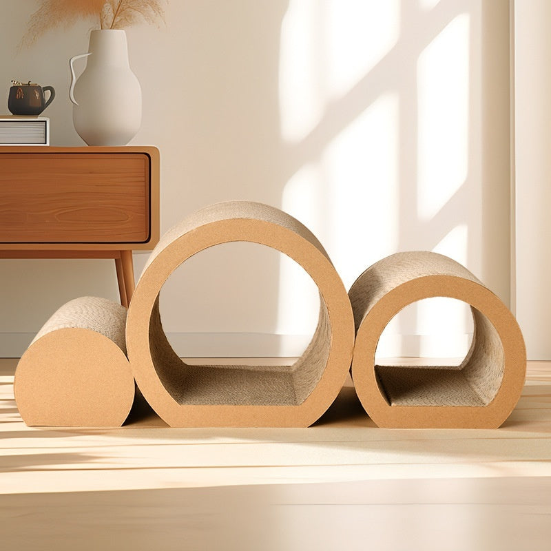 Cat Tunnel Scratcher Set – The Ultimate Play & Rest Spot for Your Cat! - Pet Bliss