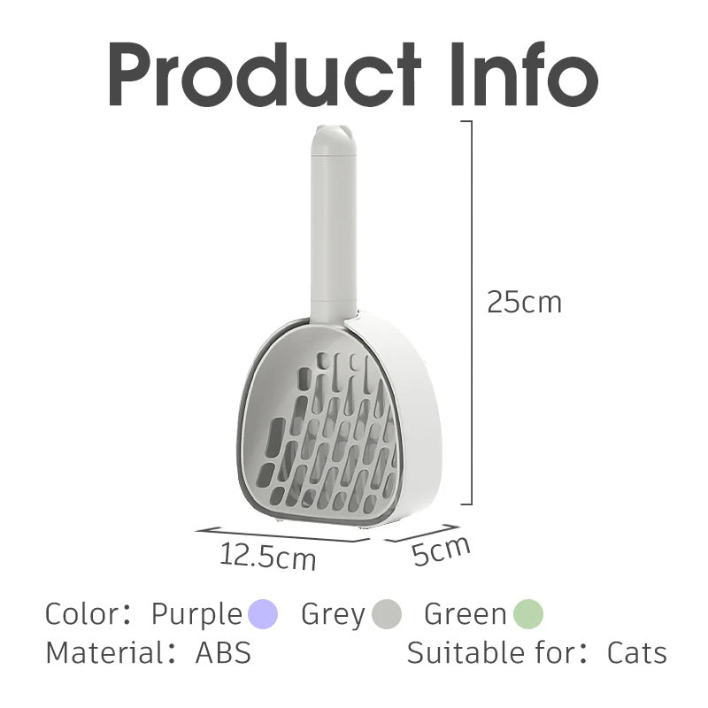 Cat Litter Scoop – Easy Cleaning, Hassle-Free Storage - Pet Bliss