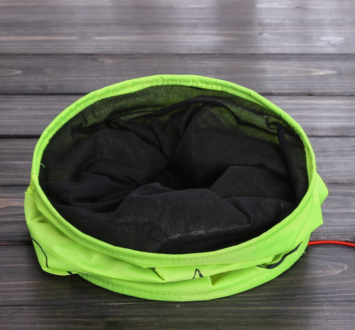 Glow Green Cat Tunnel – Play, Hide & Pounce in Style! - Pet Bliss
