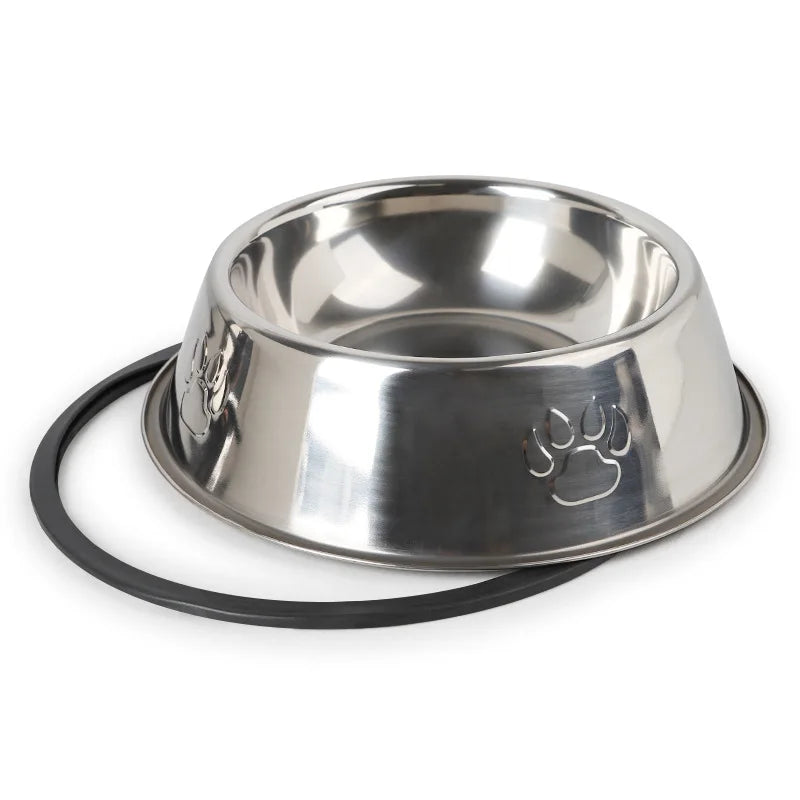 Stainless Steel Pet Bowls – Durable & Safe! - Pet Bliss