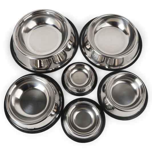 Stainless Steel Pet Bowls – Durable & Safe! - Pet Bliss