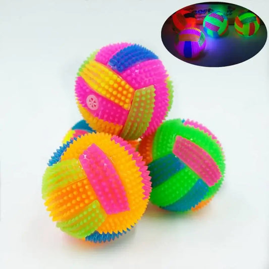 LED Flashing Pet Chew Ball - Pet Bliss