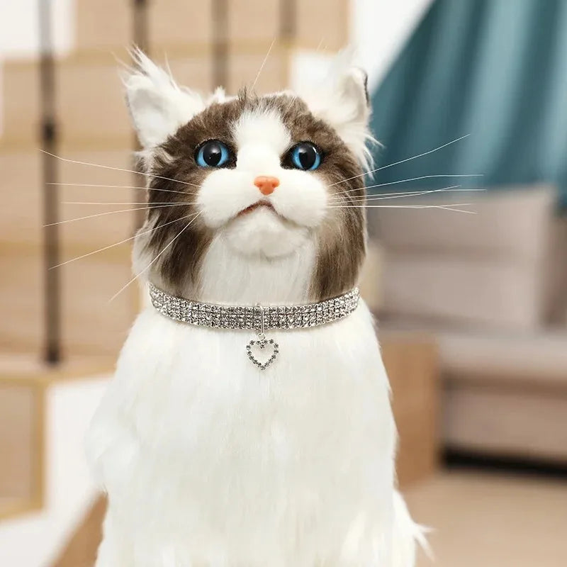 Sparkling Cat Collar – Glamour for Your Furry Friend - Pet Bliss
