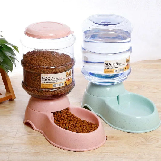 Automatic Pet Feeder & Water Dispenser – Hassle-Free Feeding Solution! - Pet Bliss